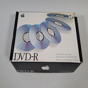 VTG Apple DVD-R 4.7GB Recordable Media Disc 3 Pack M8405ZM/A
